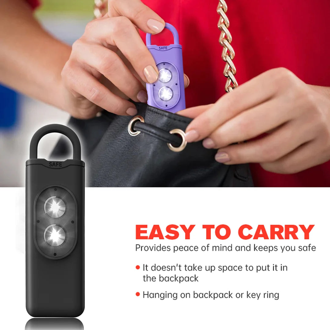 SafeBelle Personal Safety Alarm - Elegant Protection for Women