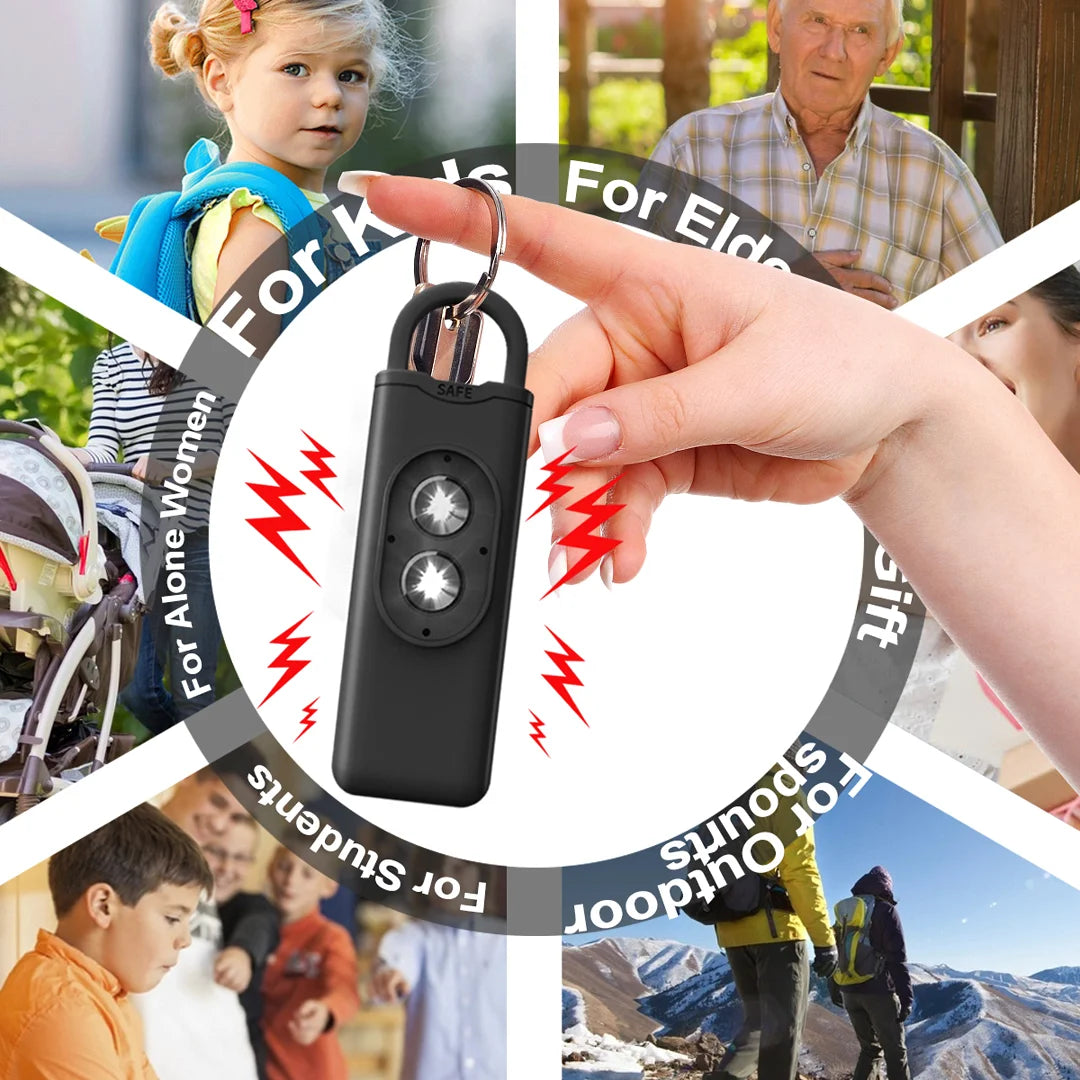 SafeBelle Personal Safety Alarm - Elegant Protection for Women